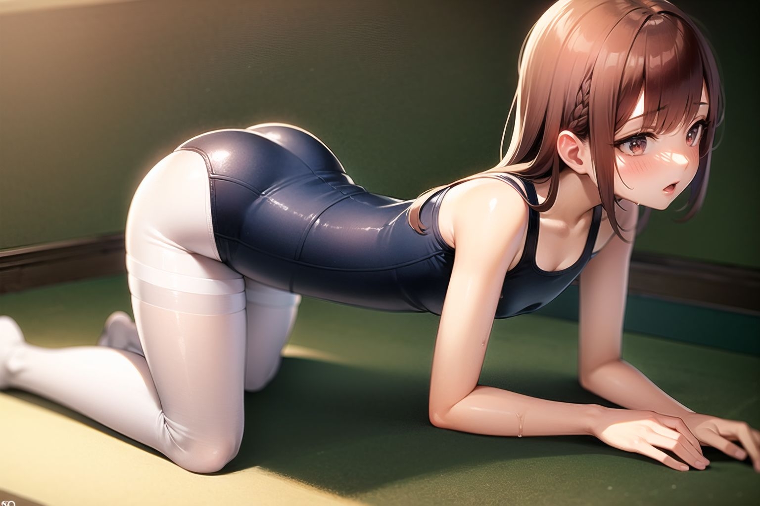 【エロ同人】フェチ特化CG集Vol.2 スク水のトップ画像